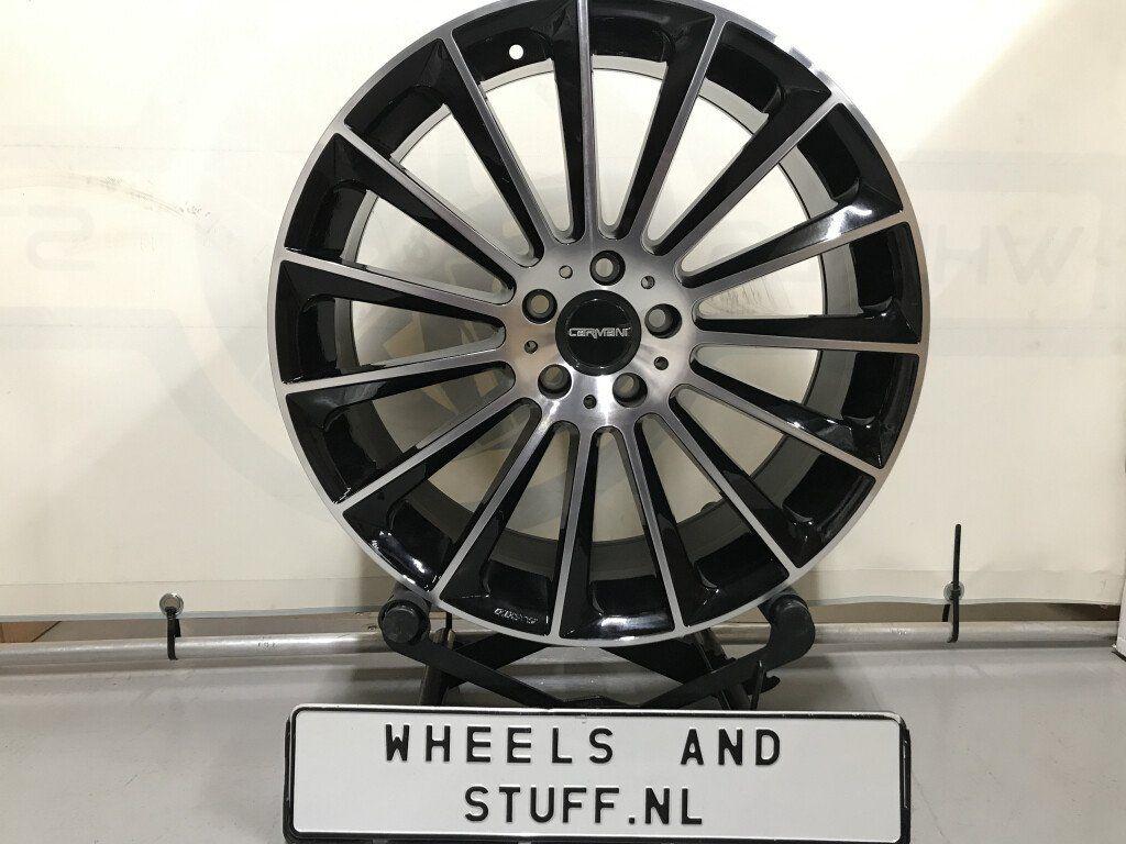 Carmani 17 Fritz velgen 20"inch 5x112 Mercedes  C E, Auto-onderdelen, Banden en Velgen, Ophalen, Gebruikt, 20 inch, Velg(en)