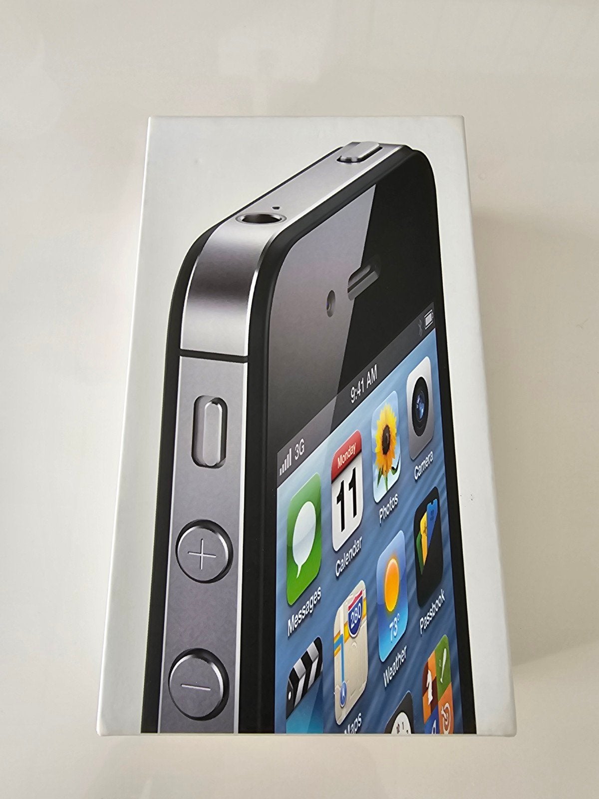 Leeg doosje iPhone 4S 16GB Zwart (MD235DN/A), Ophalen of Verzenden