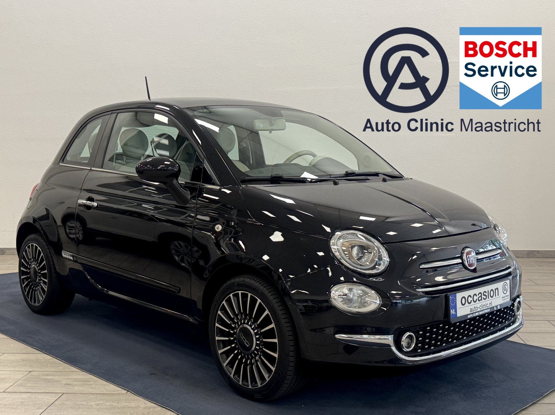 Fiat 500 1.2 Lounge / 4-CILINDER / PDC / 16" / MULTI-MEDIA /, Auto's, Fiat, Voorwielaandrijving, Stof, Gebruikt, 4 cilinders
