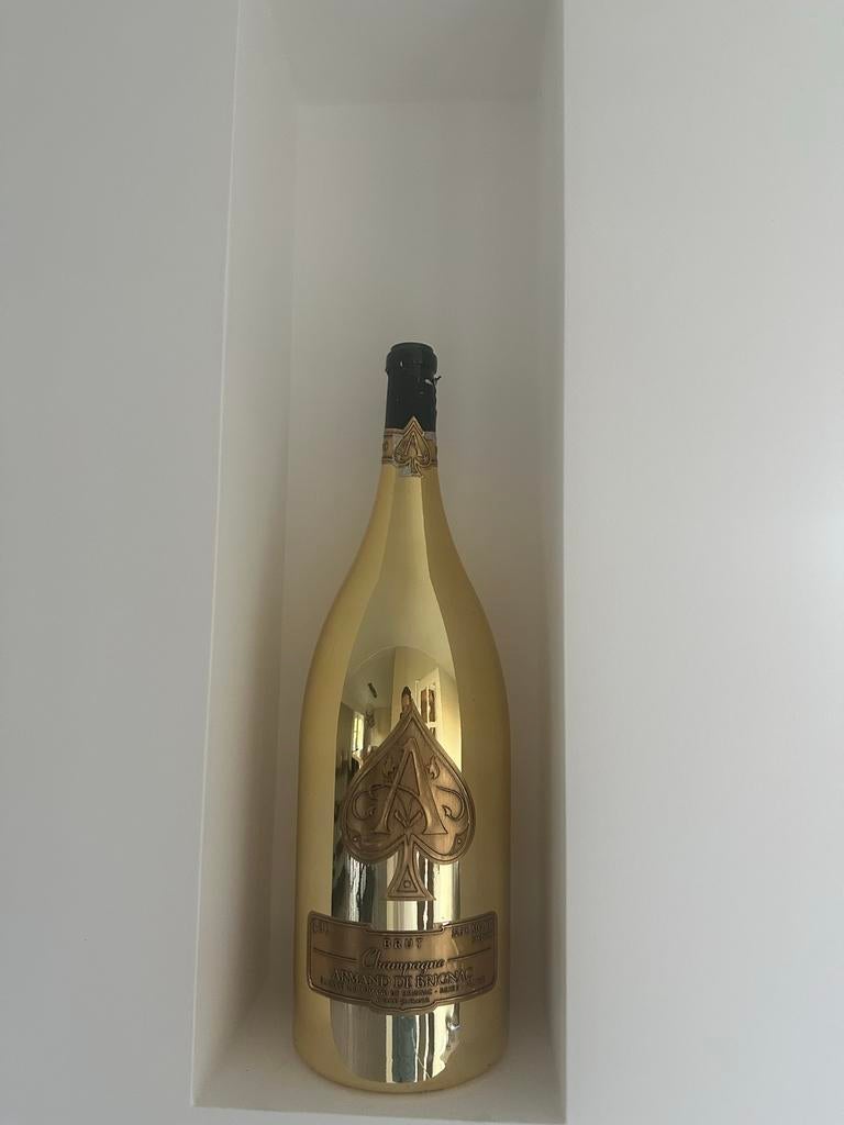 Armand de Brignac lege fles 6 liter, Verzamelen, Ophalen of Verzenden, Gebruikt
