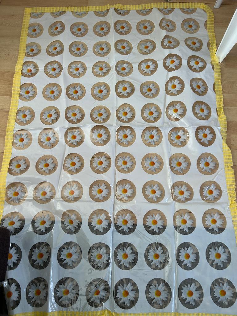 Tafelzeil met bloemetjesprint 137 x 94 cm: Nieuw, Ophalen of Verzenden, Nieuw, Rechthoek, Buiten