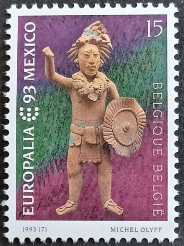België 1993 - OBP 2508 - Europalia 93 Mexico, Verzenden, Frankeerzegel, Postfris, Postfris