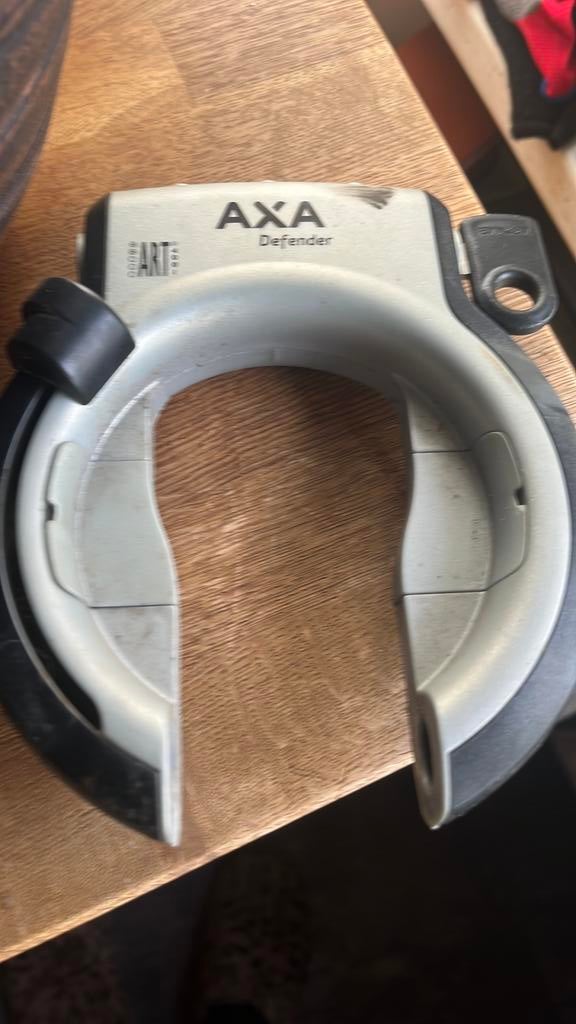 Axe fietsslot, Ophalen of Verzenden, Zo goed als nieuw, Kabelslot