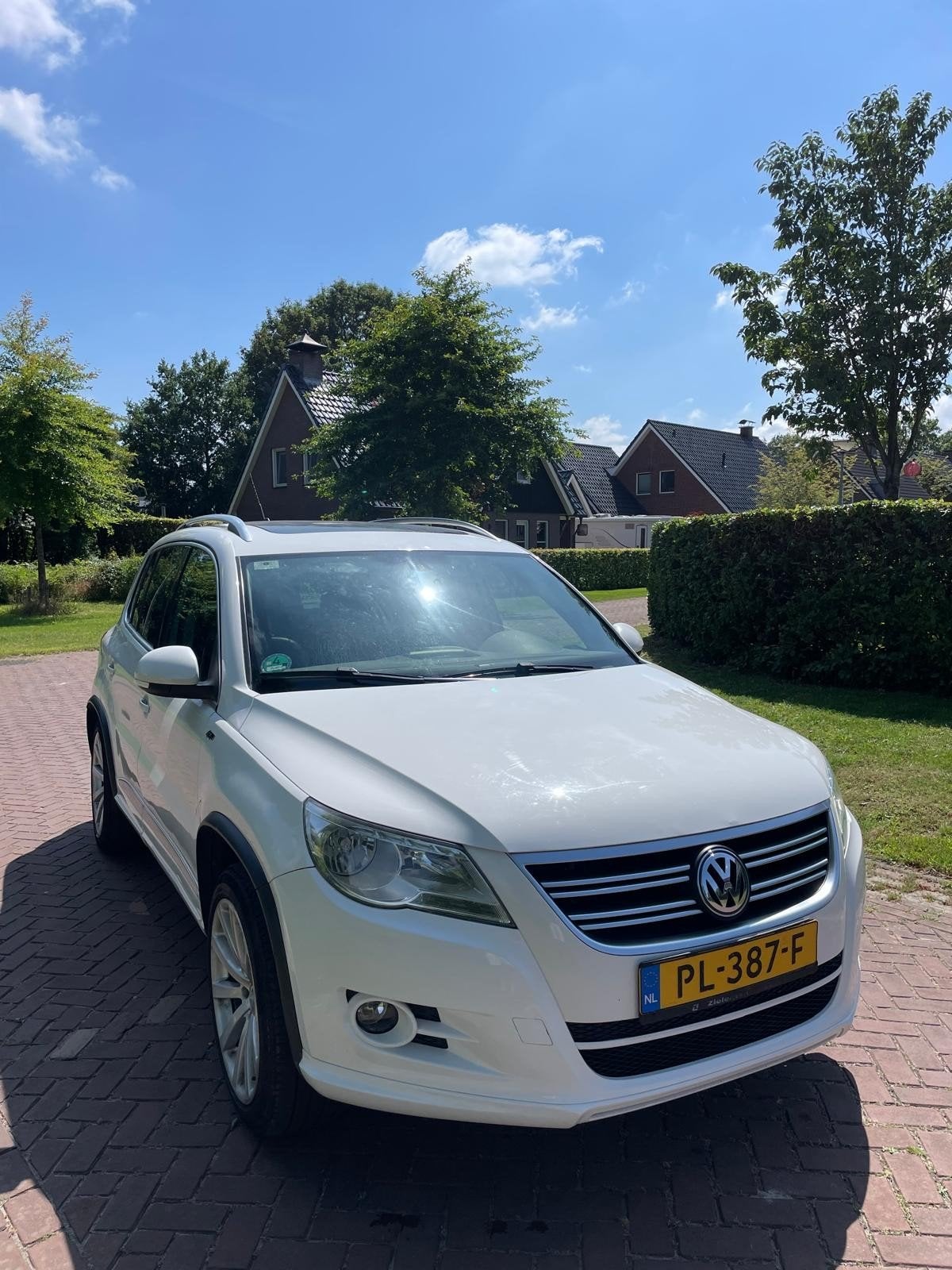 Volkswagen Tiguan 2.0 TDI 103KW 4MOTION DSG 2010 Wit, Auto's, Volkswagen, Automaat, 4 cilinders, Wit, Diesel