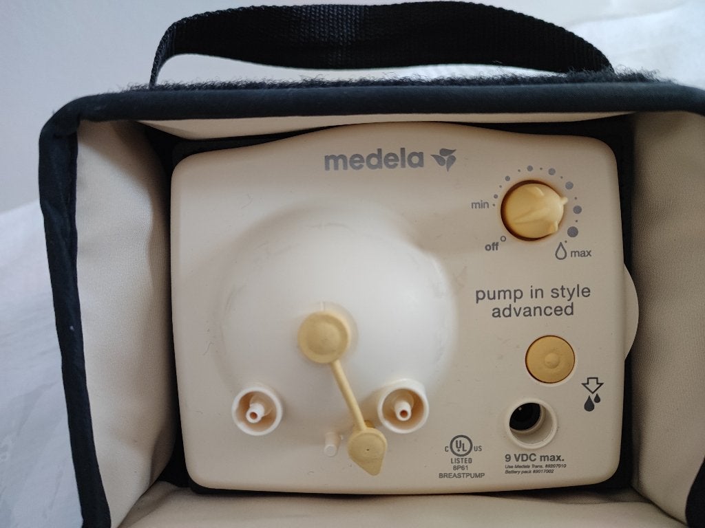 Medela Pump In Style Advanced Borstkolf met Tas, Ophalen, Gebruikt, Medela, Handsfree