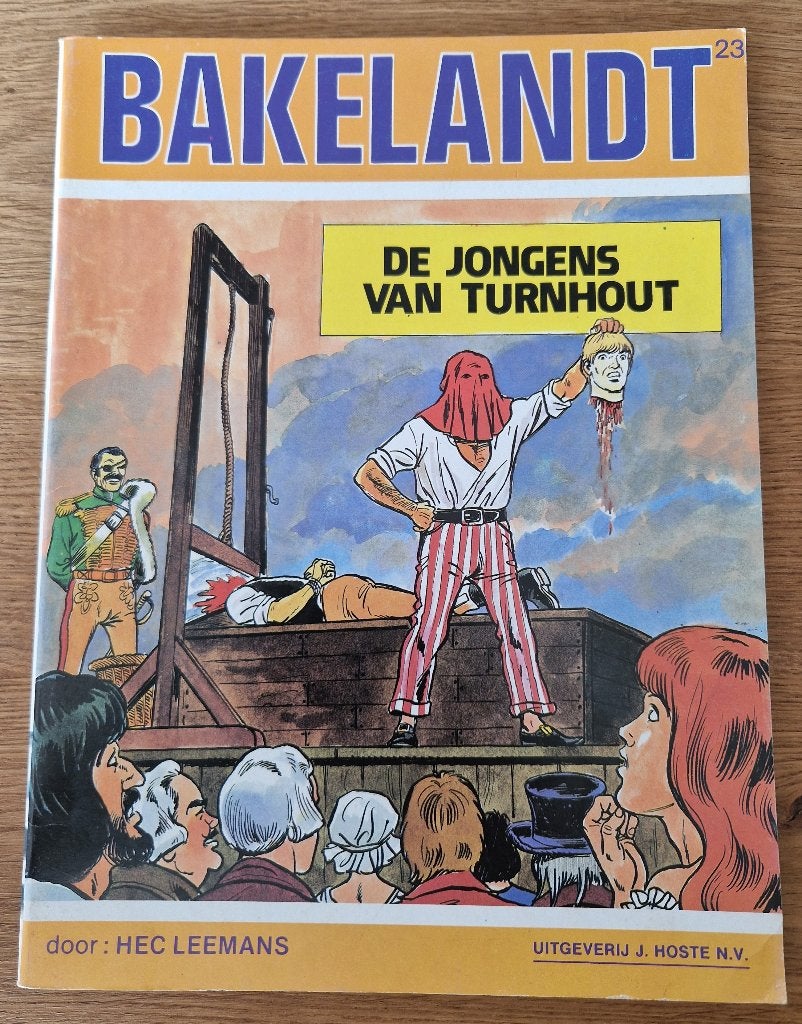 Bakelandt - De jongens van Turnhout -23-1e dr(1984) Strip, Boeken, Stripboeken, Eén stripboek, Ophalen of Verzenden, Zo goed als nieuw