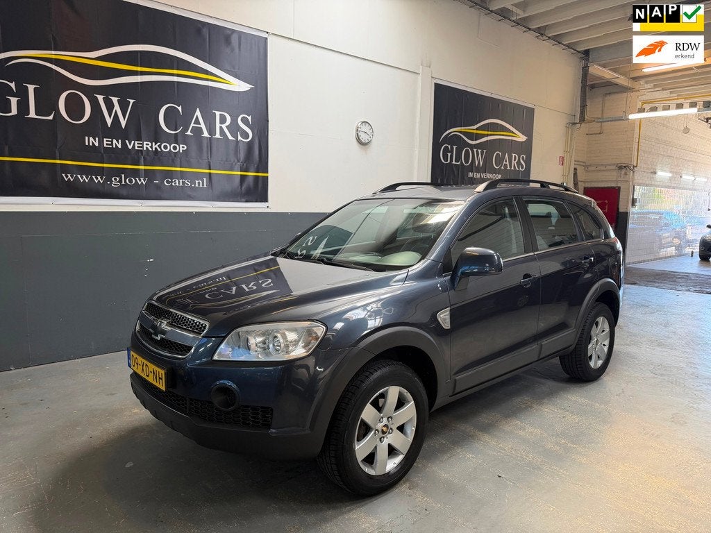 Chevrolet Captiva 2.4i Class AIRCO|TREKHAAK|PDC|BLUETOOTH|, Auto's, Chevrolet, Bedrijf, Te koop, Captiva, 4x4, ABS, Airbags, Airconditioning