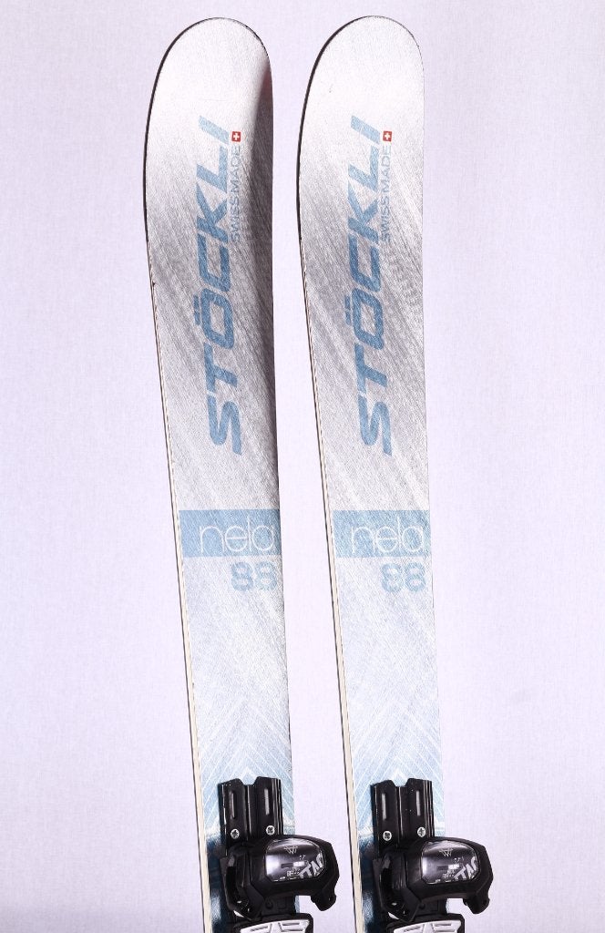 152 cm dames ski's STOCKLI NELA 88, grip walk, woodcore, Overige merken, 140 tot 160 cm, Gebruikt, Verzenden