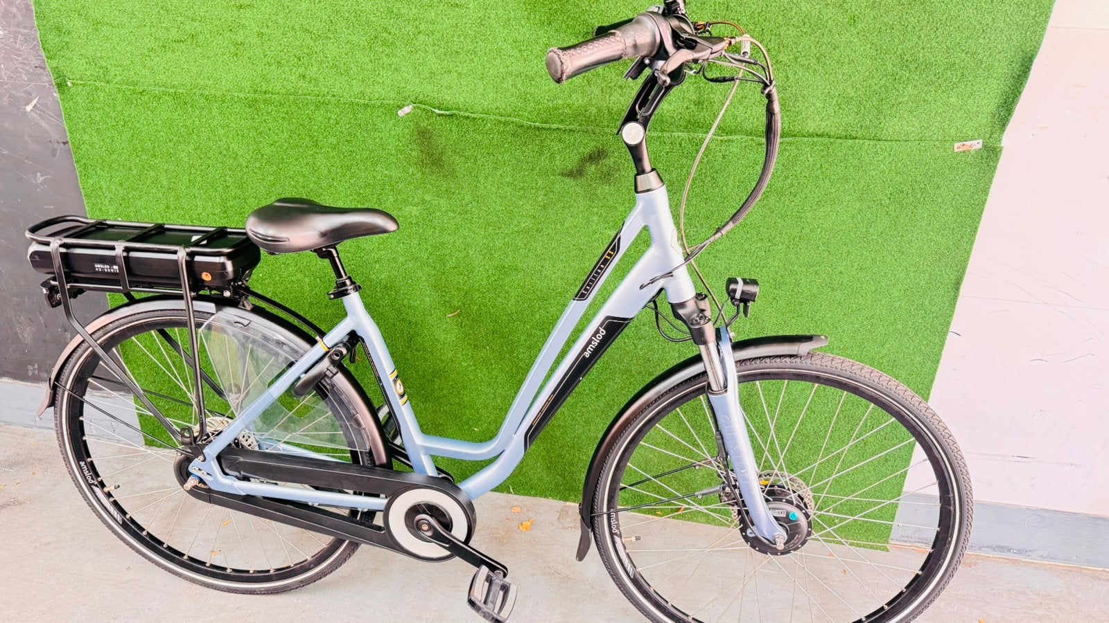Elektrische fiets Amslod te koop, Ophalen of Verzenden, Zo goed als nieuw, Overige merken