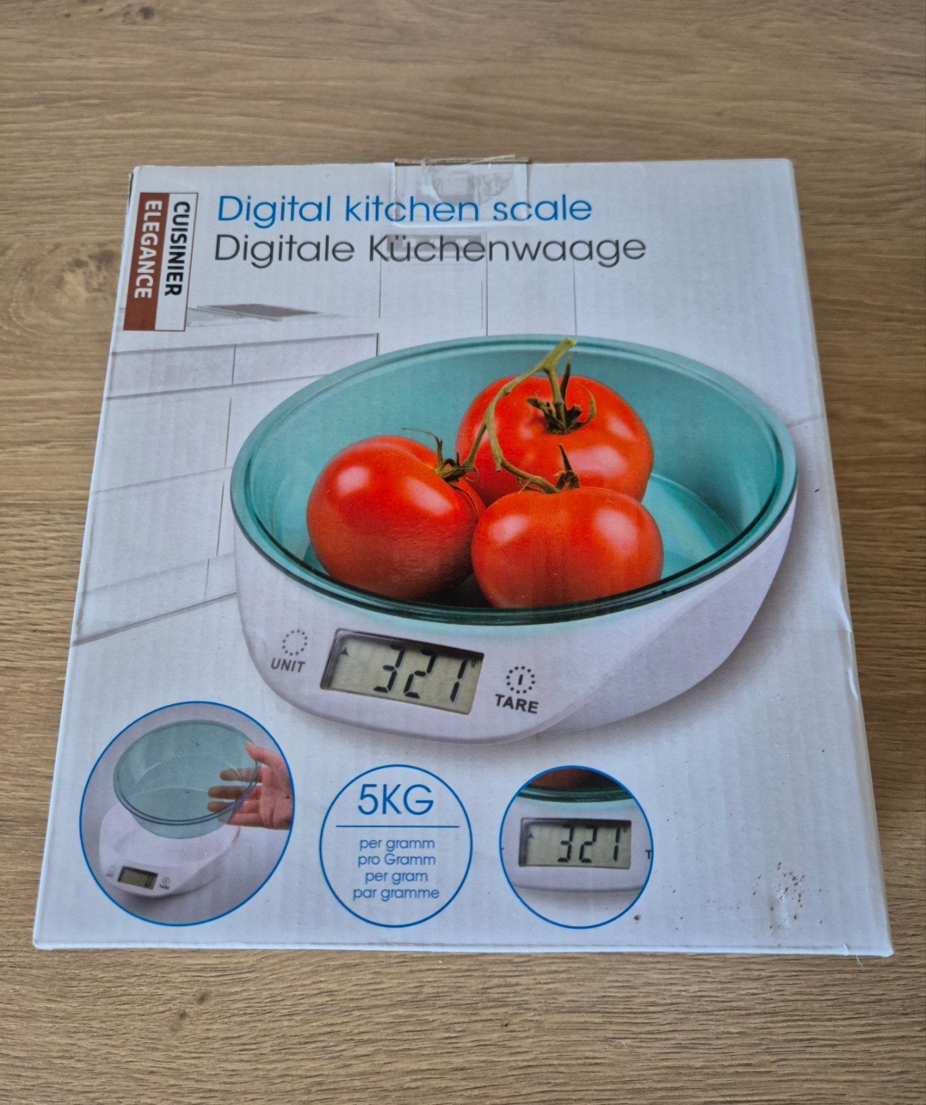 Nieuw. Digitale keukenweegschaal, Ophalen of Verzenden, Nieuw