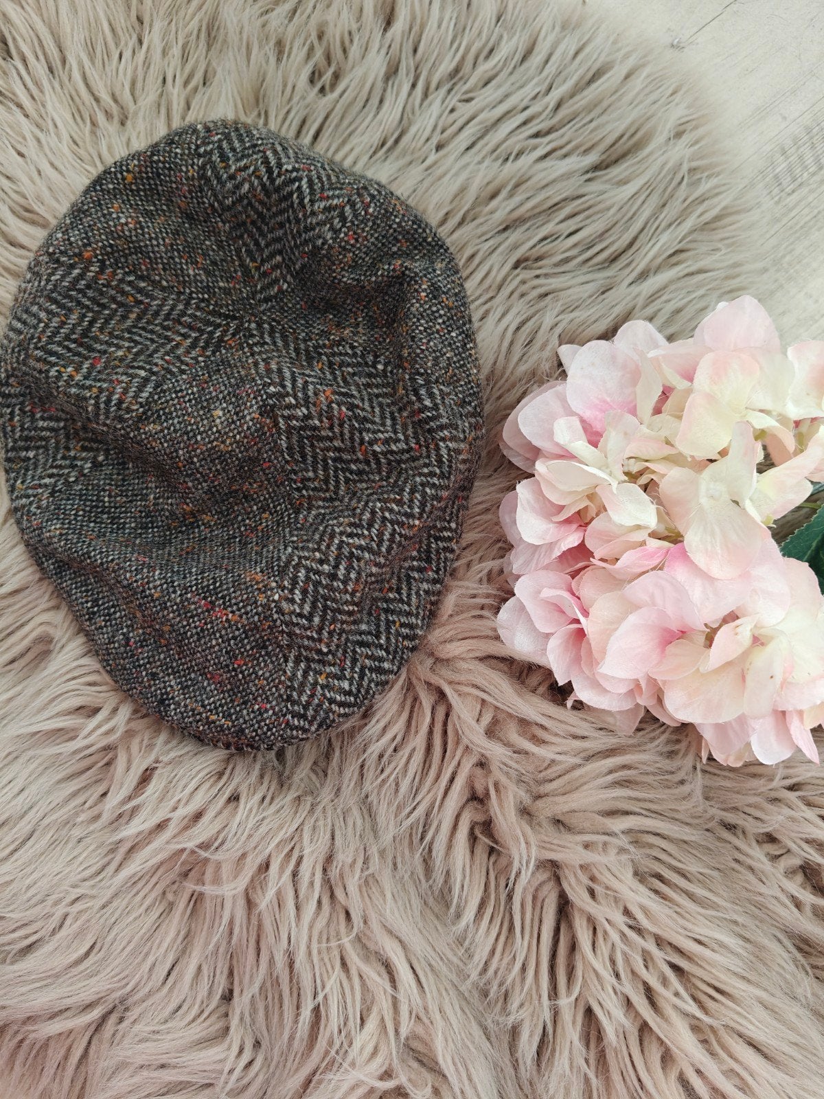 Stetson wollen pet - maat 55 cm, Ophalen of Verzenden, Zo goed als nieuw, Stetson, Pet