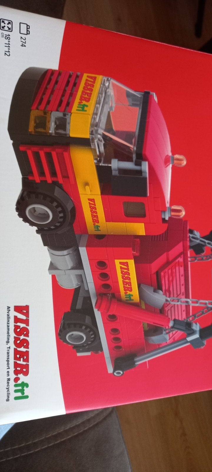 visser ATR, bouwstenenset vrachtwagen Visser ATR, Overige merken, Groter dan 1:32, Nieuw, Ophalen of Verzenden