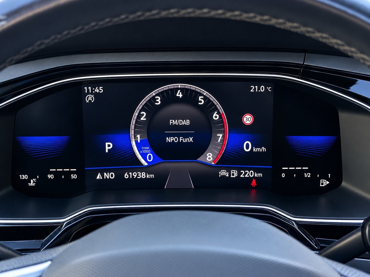 Volkswagen Polo 1.0 TSI R-line Dsg Led Carplay Clima Acc, Dealer onderhouden, Gebruikt, Met garantie (alle), Blauw