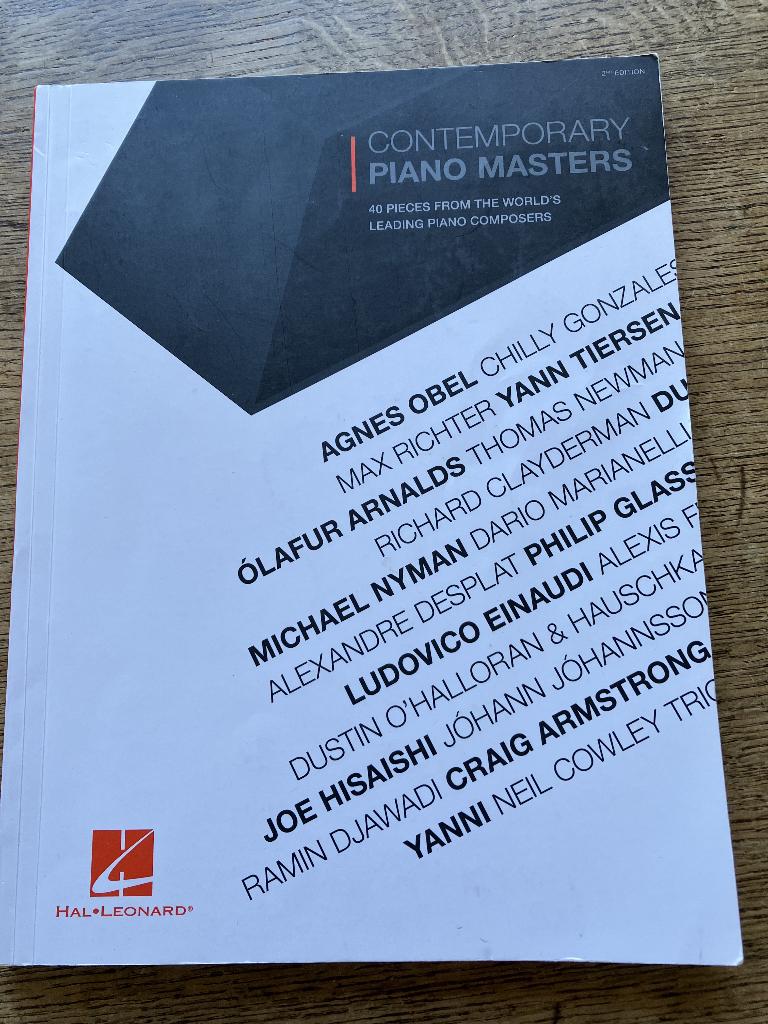 Contemporary Piano Masters, 2nd edition, Verzenden, Klassiek, Zo goed als nieuw, Artiest of Componist