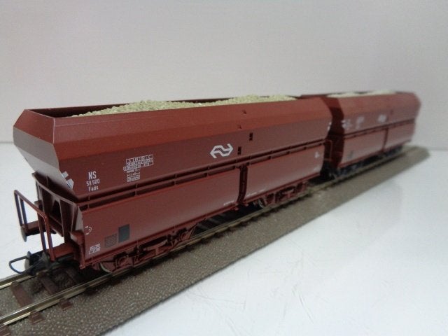 ROCO 46762 + 46763 Zijlosser NS (H0)., Hobby en Vrije tijd, Modeltreinen | H0, Gelijkstroom, Wagon, Ophalen of Verzenden, Roco