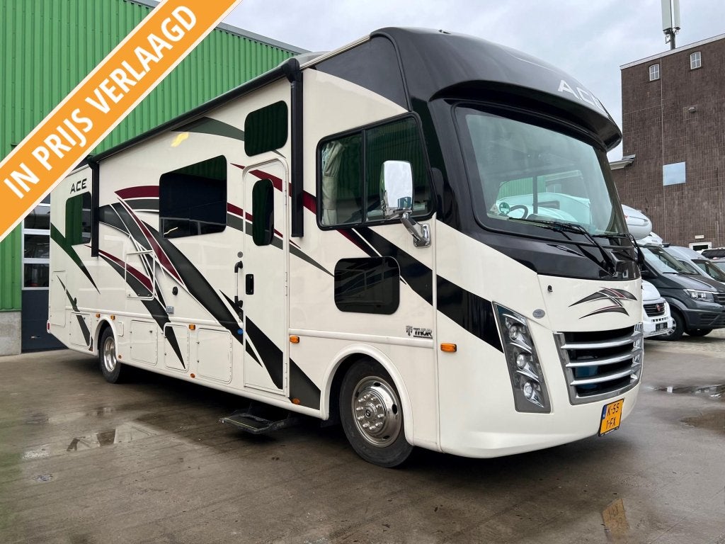Ford Thor ACE 30.4 slide out, Caravans en Kamperen, Campers, Ford, Luifel, Overige merken, Automaat