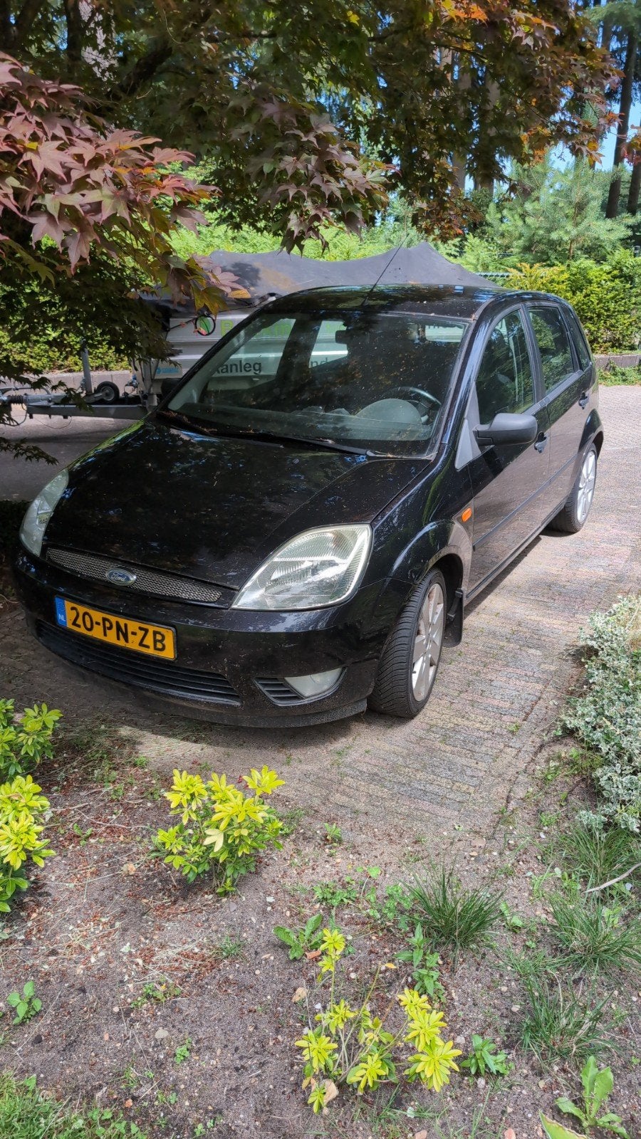 Ford Fiësta 1.6 16V 5DR 2004 Zwart, Auto's, Ford, Particulier, Fiësta, Benzine, C, Hatchback, Handgeschakeld, Origineel Nederlands