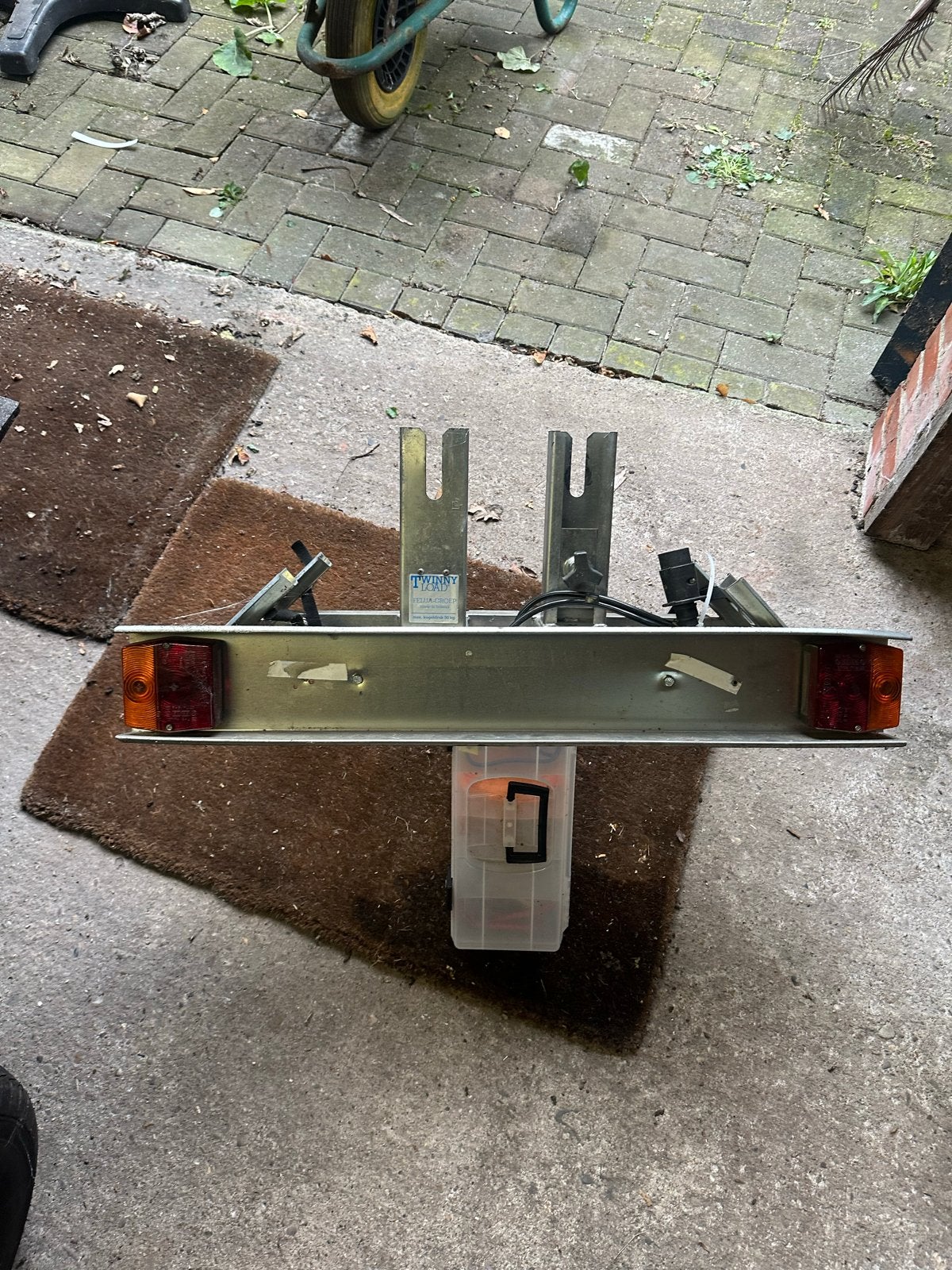 Twinny Load trekhaak fietsendrager, Ophalen of Verzenden, 2 fietsen, Gebruikt, Trekhaakdrager