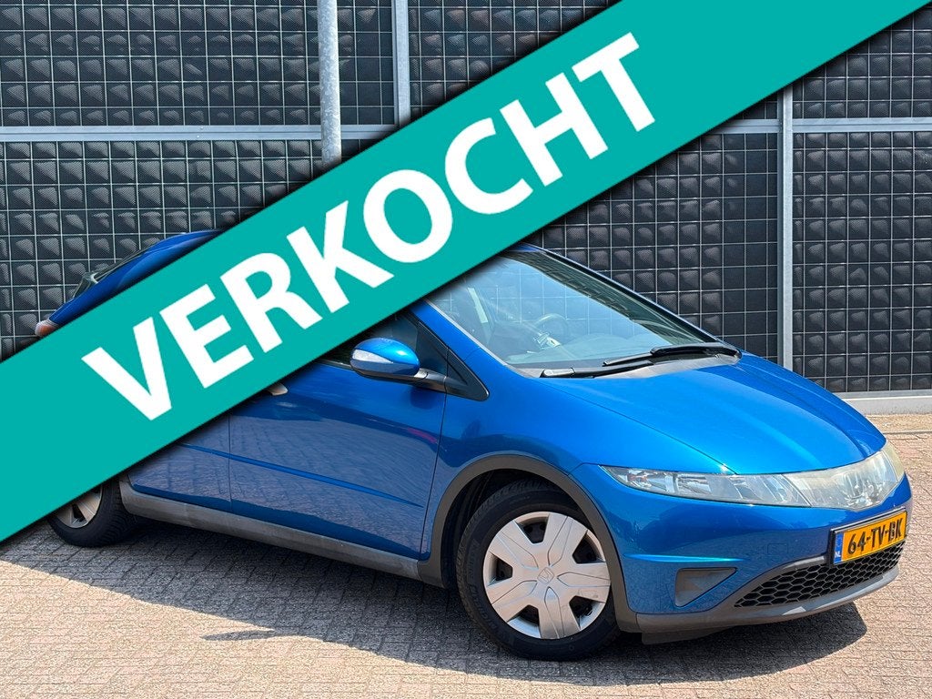 Honda Civic 1.4 Comfort | automaat | clima |, Auto's, Honda, 83 pk, Gebruikt, 4 cilinders, Blauw