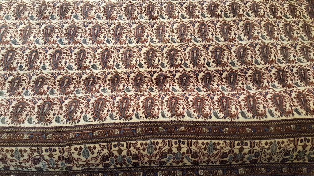 Perzisch tapijt MOUD 364x270/VloerKleed/Kelim/Oosterse/Loper, Www.simatapijten.nl, 200 cm of meer, Ophalen of Verzenden, 200 cm of meer