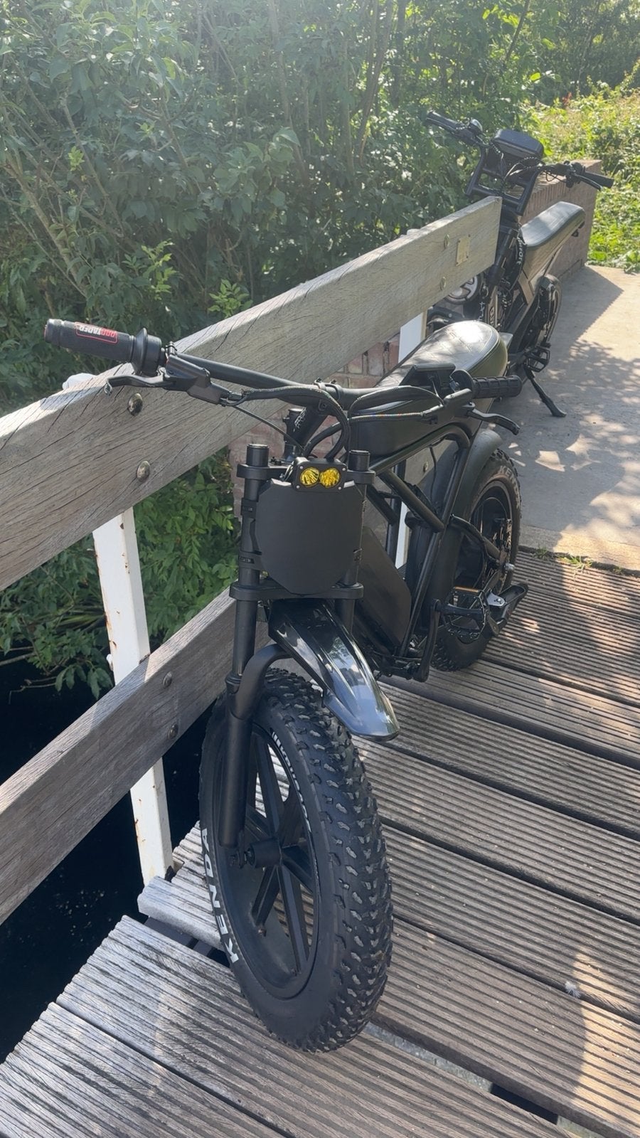 Custom OUXI H9 Fatbike – Speciale Controller – 55 km/u, Zo goed als nieuw, 59 cm of meer, 50 km per accu of meer, Ophalen