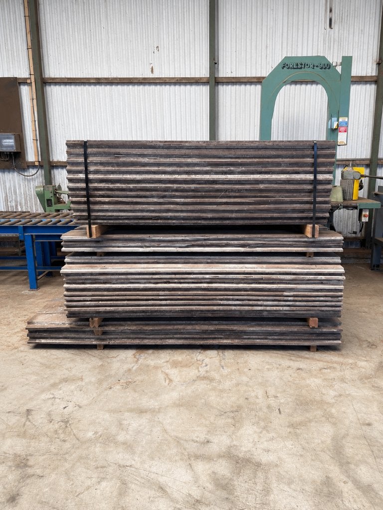 Gebruikte Hardhouten Damwandplanken | dikte 60 mm, Ophalen, Gebruikt, Plank, Overige houtsoorten