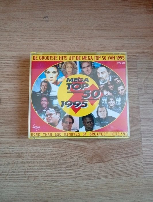 Dubbel cd mega top 50 1995, Ophalen of Verzenden, Zo goed als nieuw, Verzamelalbum, Pop