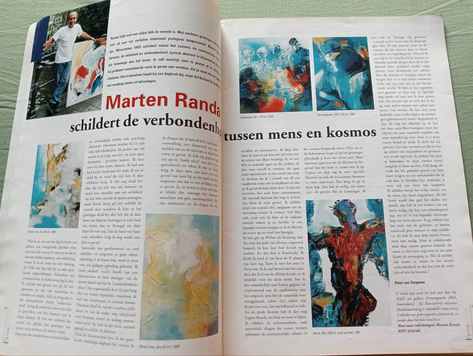 Fysioscoop augustus 2000: Salo, Müller, Cruijff, Ophalen of Verzenden, Gelezen, Sport en Vrije tijd