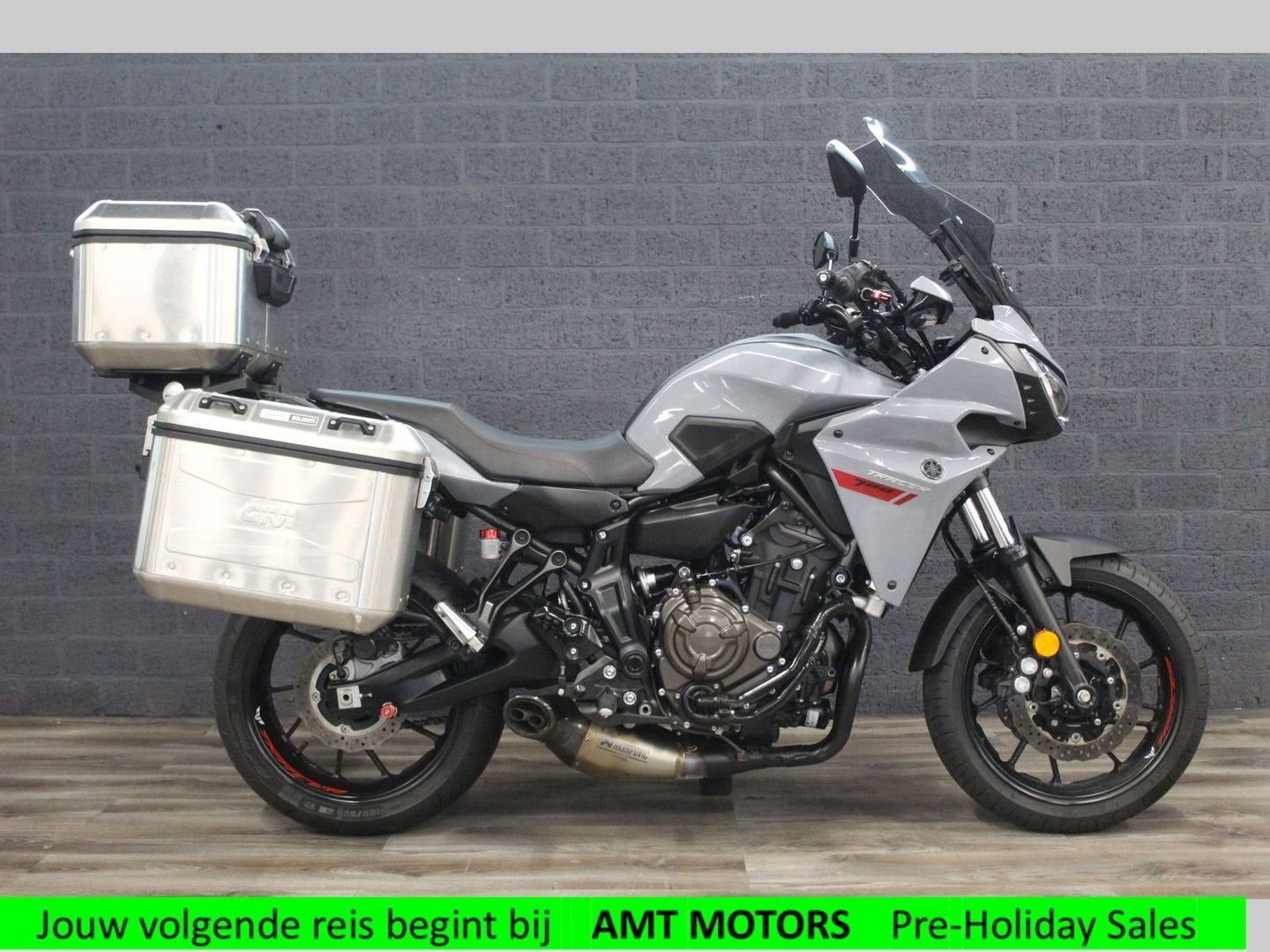 YAMAHA TRACER 700 GT (bj 2019) 28,673 km AKRAPOVIC, 2 cilinders, Bedrijf, Onbekend, Toermotor