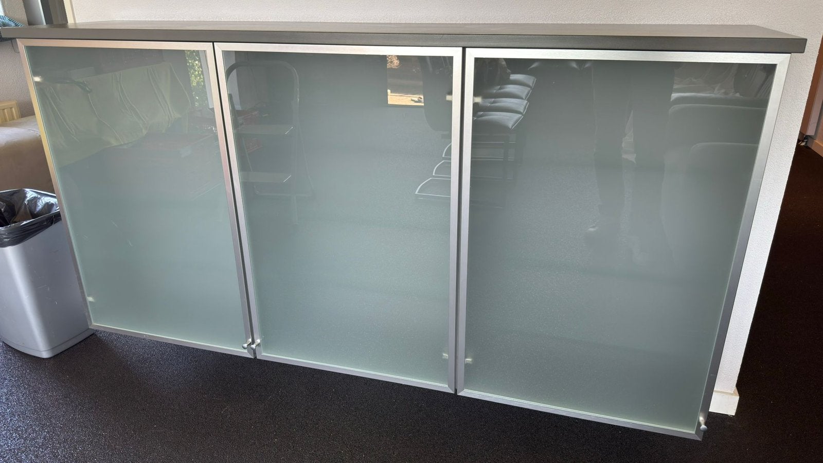 3 hang vitrine/keuken kasten, Ophalen, 50 tot 100 cm, Zo goed als nieuw, Minder dan 100 cm