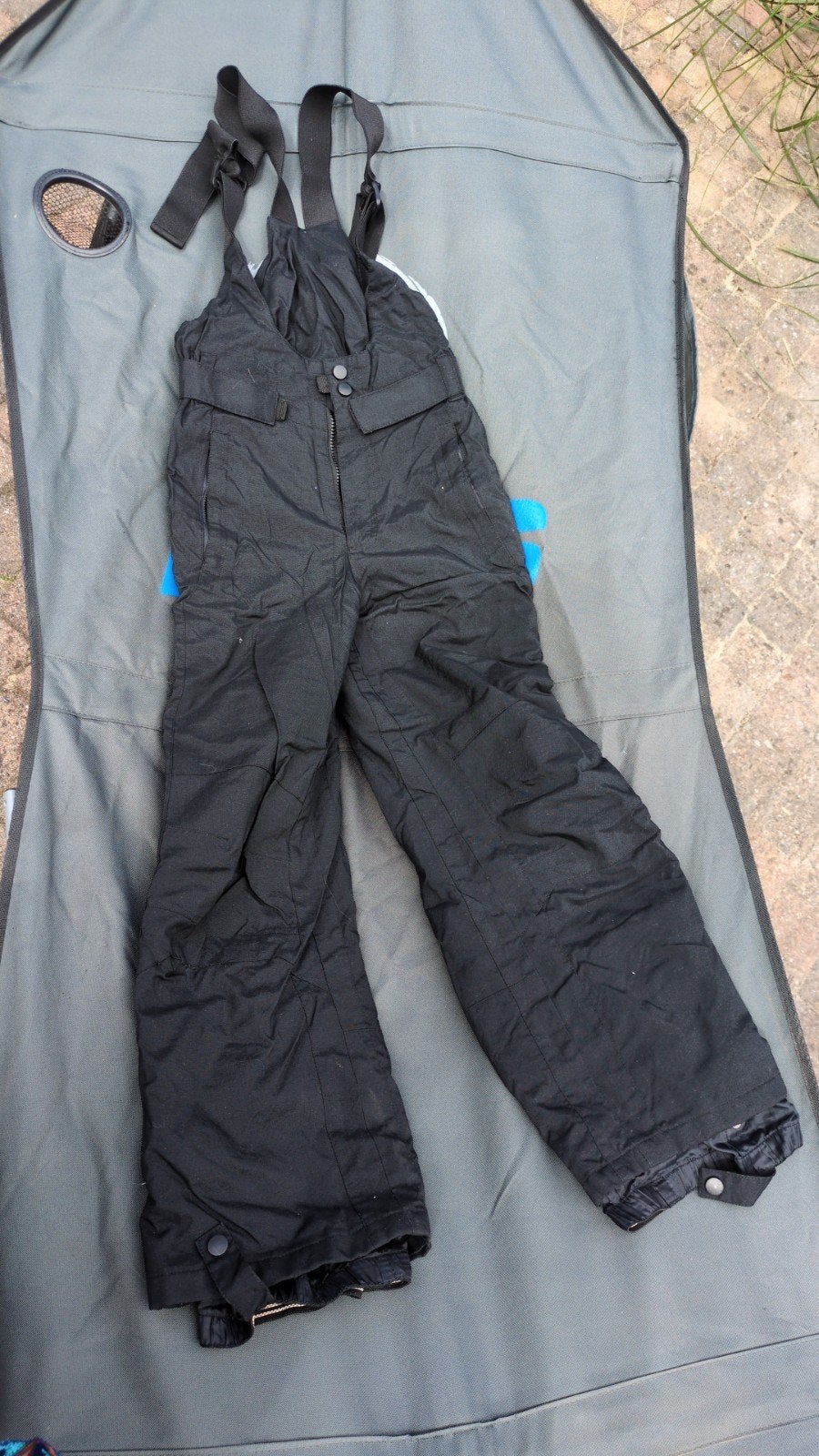 Zwarte skibroek voor kinderen - Maat 152, Broek, Gebruikt, Jongen of Meisje, Ophalen of Verzenden