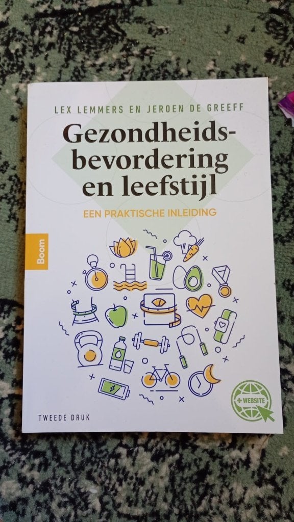 gezondheidsbevordering en leefstijl, Boeken, Verzenden, Boom, HBO, Zo goed als nieuw