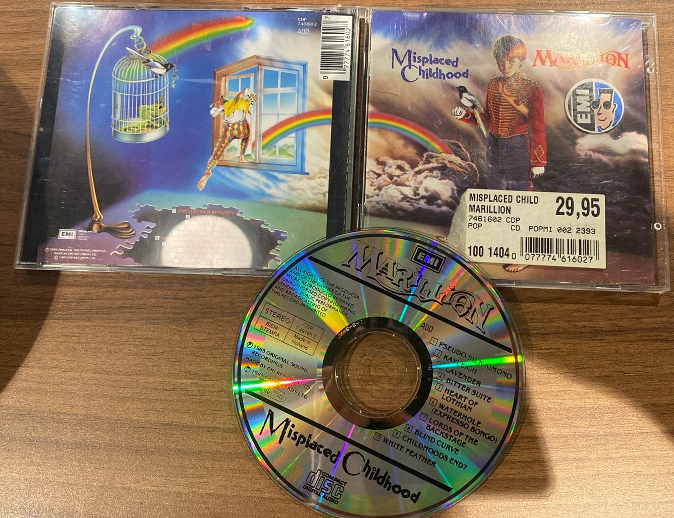 Marillion cd misplaced childhood, Ophalen of Verzenden, Zo goed als nieuw