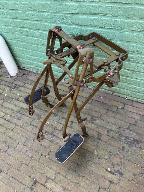 Harley Davidson, Indian, duoseat 20er jaren NOS, merk IDEAL, Motoren, Verzenden, Nieuw