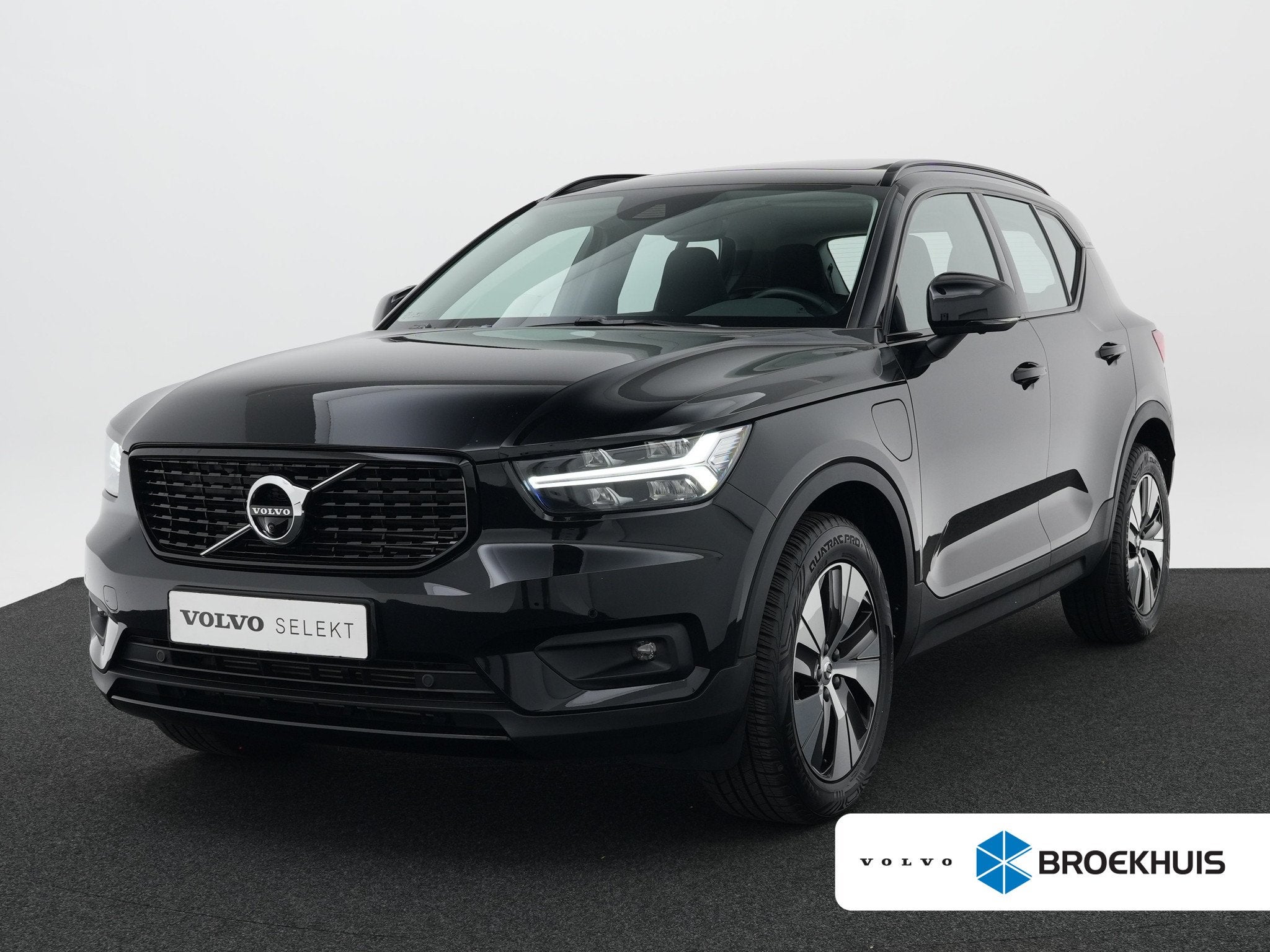 Volvo XC40 T4 Recharge R-Design, Auto's, Euro 6, Zwart, Plug-in hybride, Lichtsensor