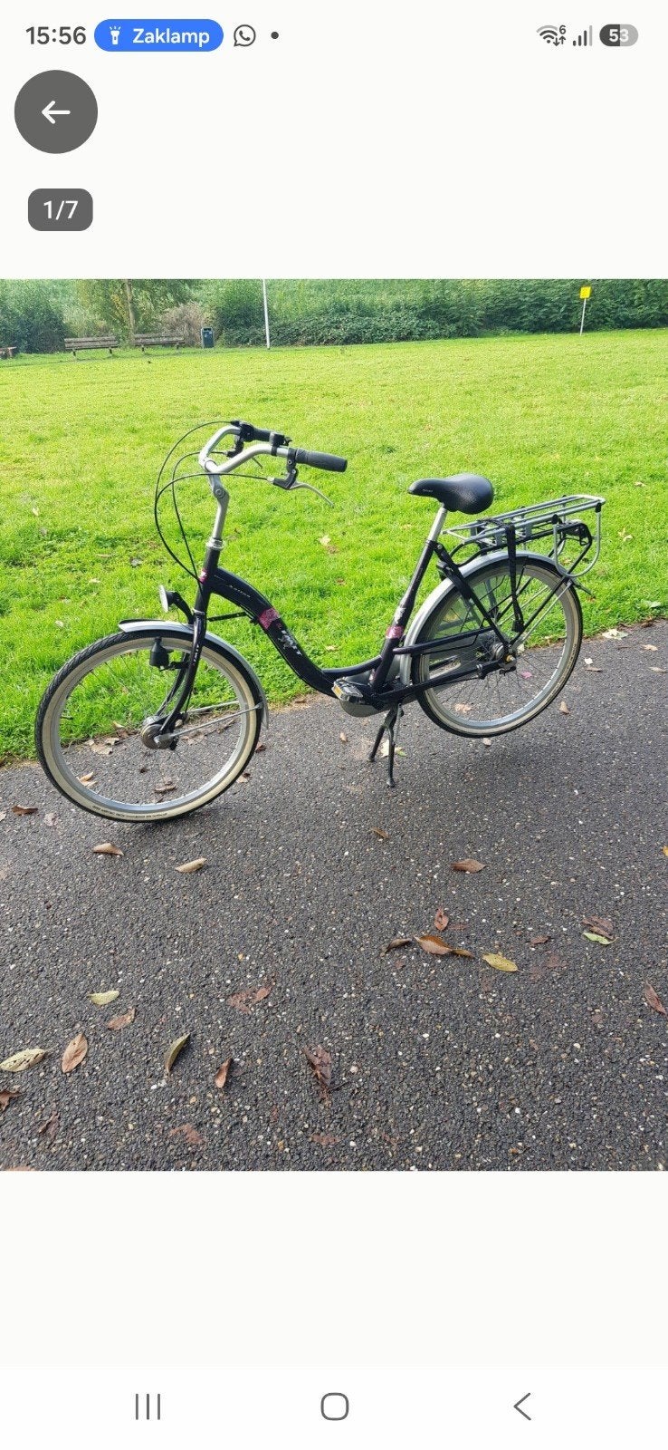 Leuk Limit xelair damesfiets 26 inch wielnaat, Minder dan 47 cm, Ophalen, Gebruikt, Overige merken