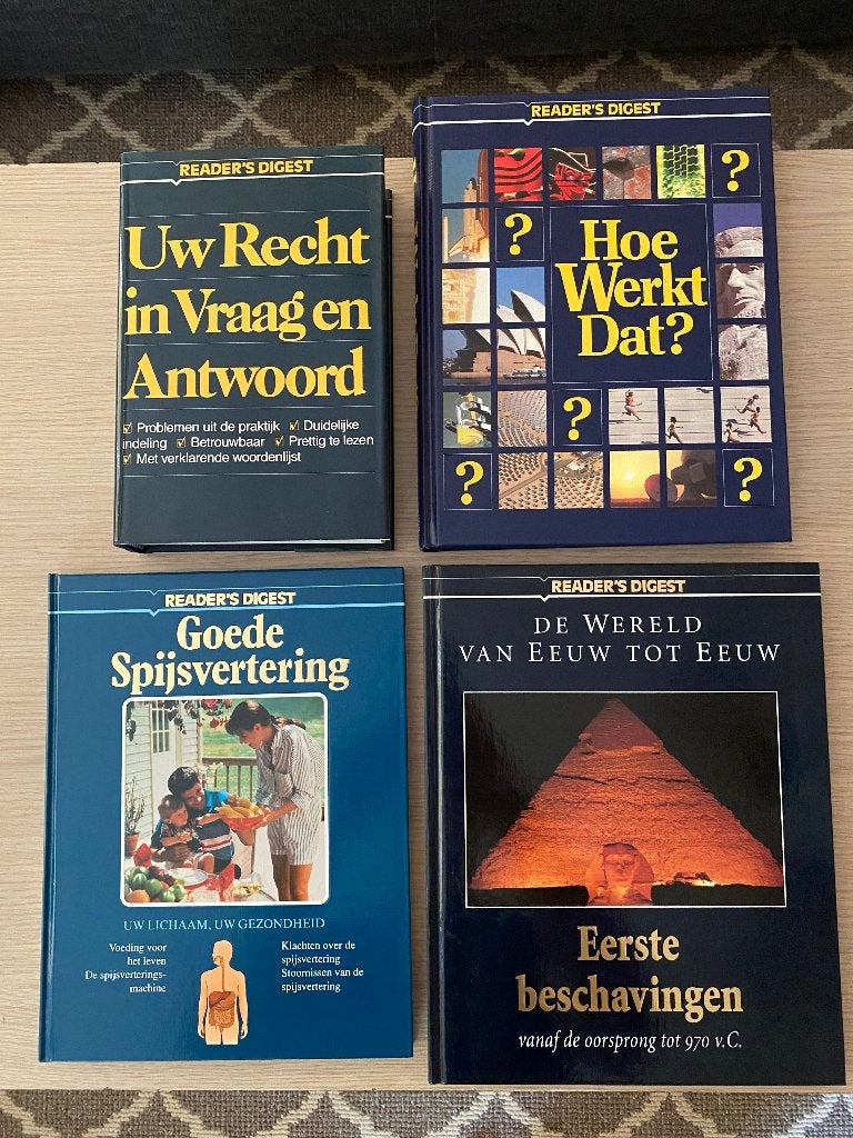 Reader's Digest Naslagwerken / Informatieve Boeken, Boeken, Ophalen of Verzenden, Zo goed als nieuw, Reader's Digest