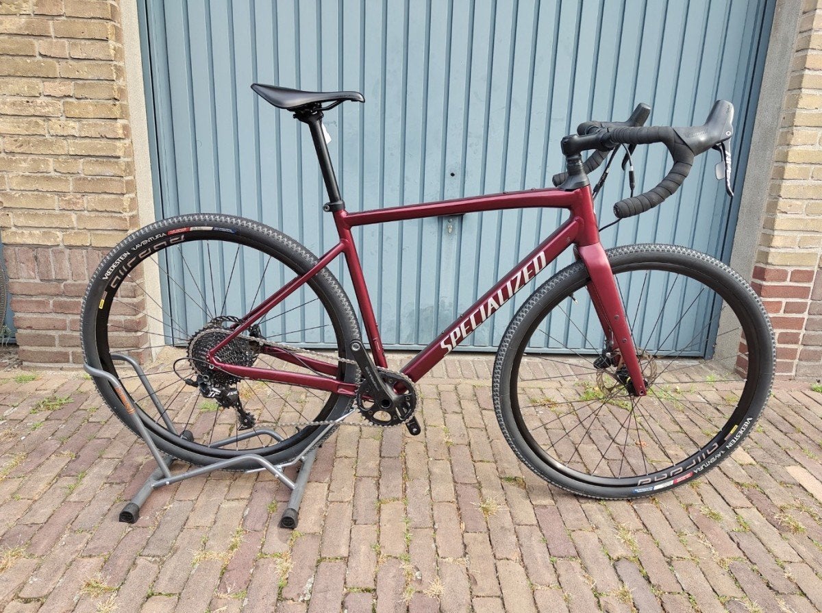 Specialized Diverge Alu Apex 1 Large rood gravelfi, Gebruikt, -, Heren, -