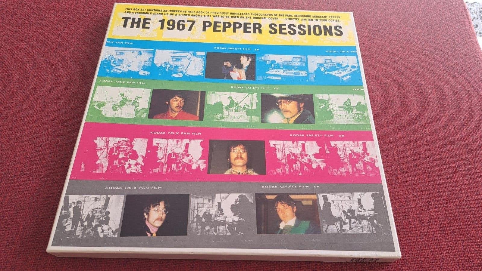 Beatles The 1967 Pepper Sessions (UFO box set 1992), Ophalen of Verzenden, Boek, Tijdschrift of Artikel