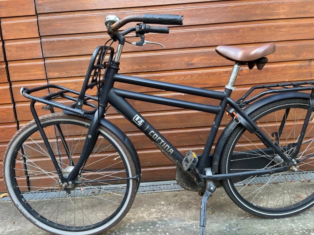 Kinderfiets Cortina 46cm frame, Terugtraprem, Gebruikt, Cortina, Handrem