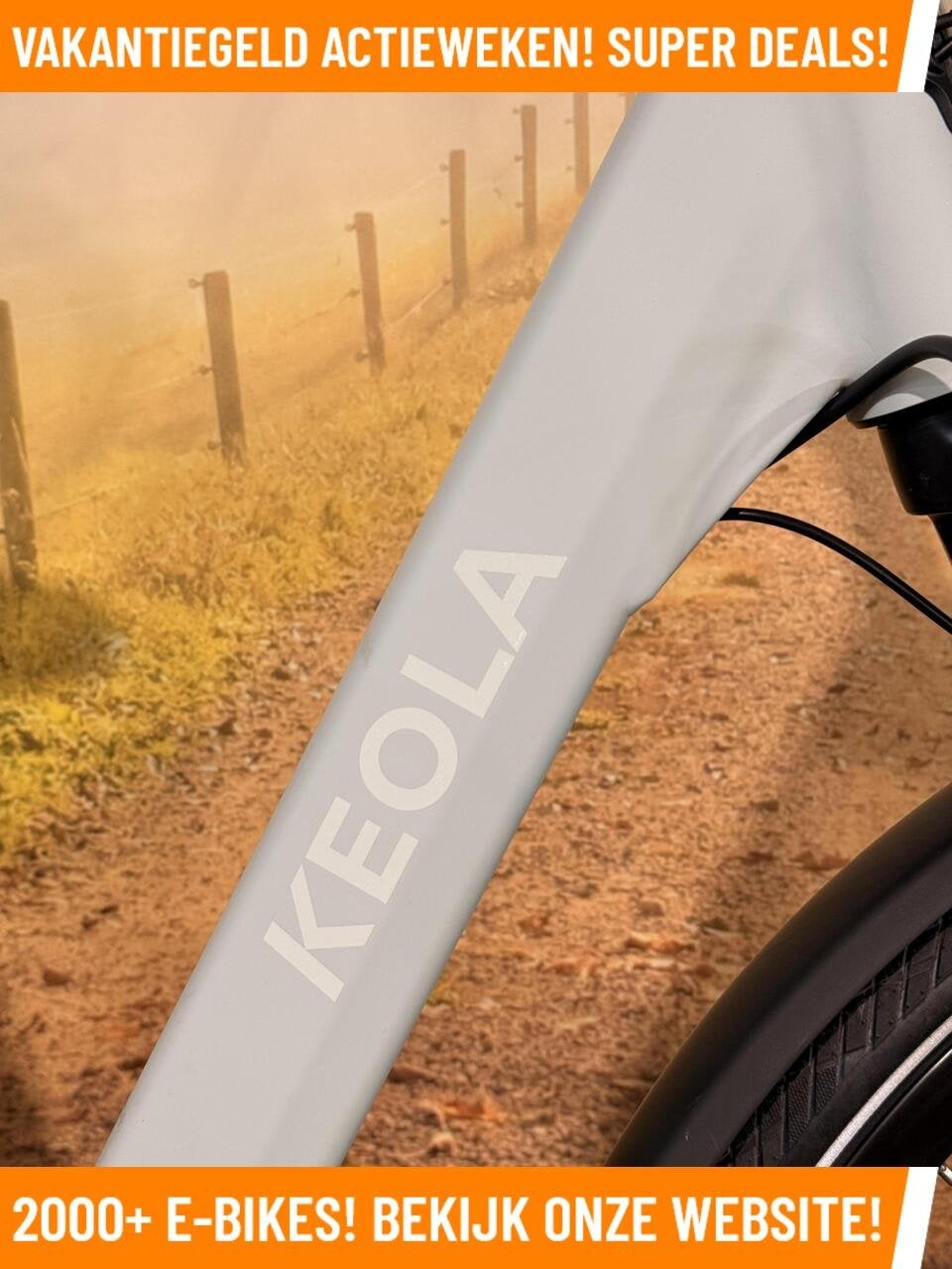 Keola Connect Elektrische fiets met goeie voorwiel motor!, Fietsen en Brommers, 51 tot 55 cm, Overige merken