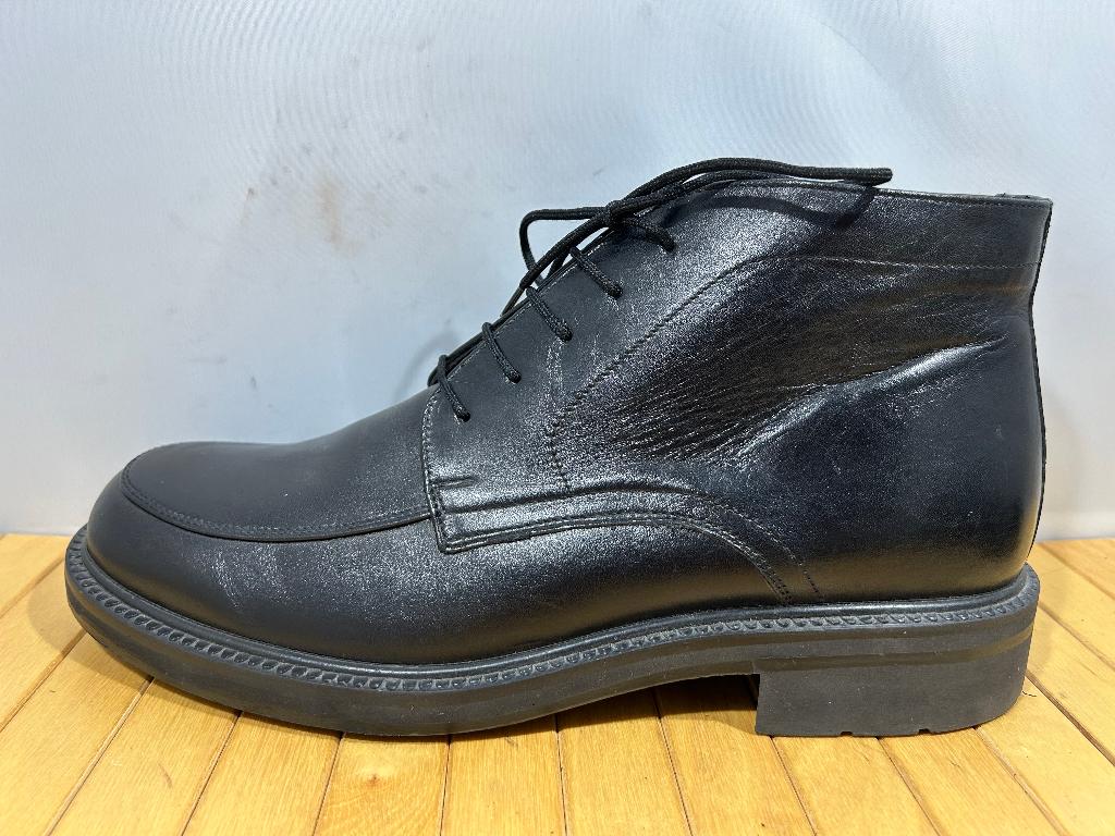 Montrex, maat 43, mooie hoge zwarte veterschoenen, Zwart, Zo goed als nieuw, Veterschoenen, Montrex