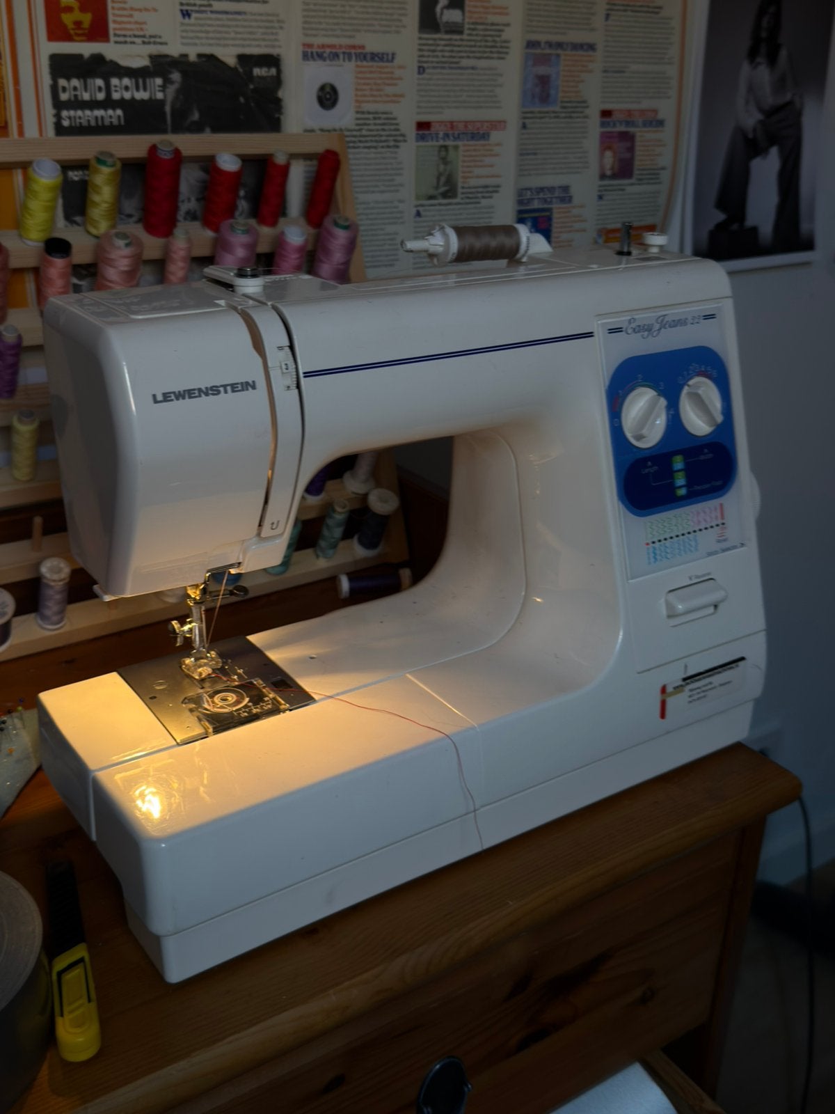 Nieuwe lewenstein easy jeans 22 naaimachine, Lewenstein, Ophalen of Verzenden, Industrieel, Naaimachine