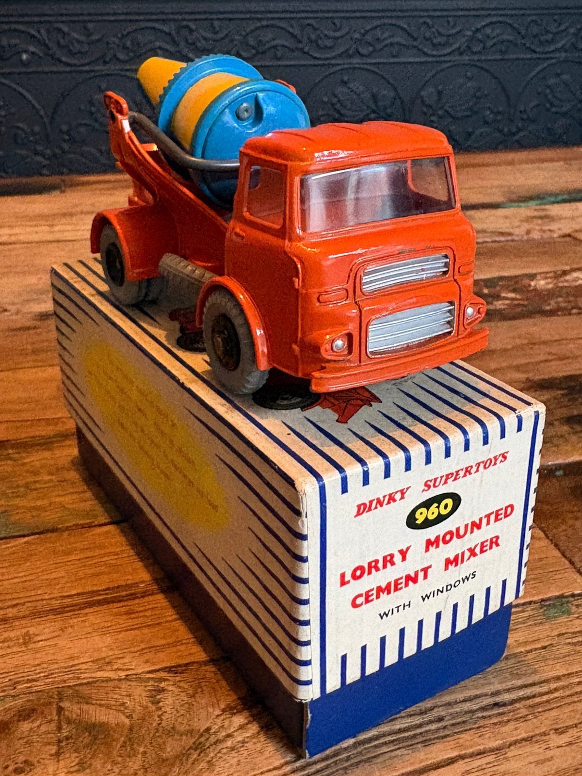 Dinky Supertoys 960 Albion Concrete Mixer met originele doos, Ophalen of Verzenden, Zo goed als nieuw, Bus of Vrachtwagen, Dinky Toys