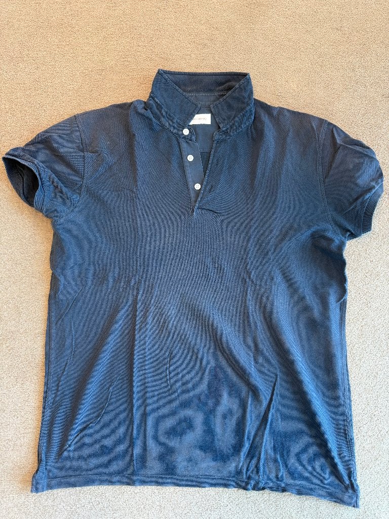 Donkerblauwe Polo van Artu Napoli, Large, Maat 52/54 (L), Blauw, Ophalen of Verzenden, Zo goed als nieuw