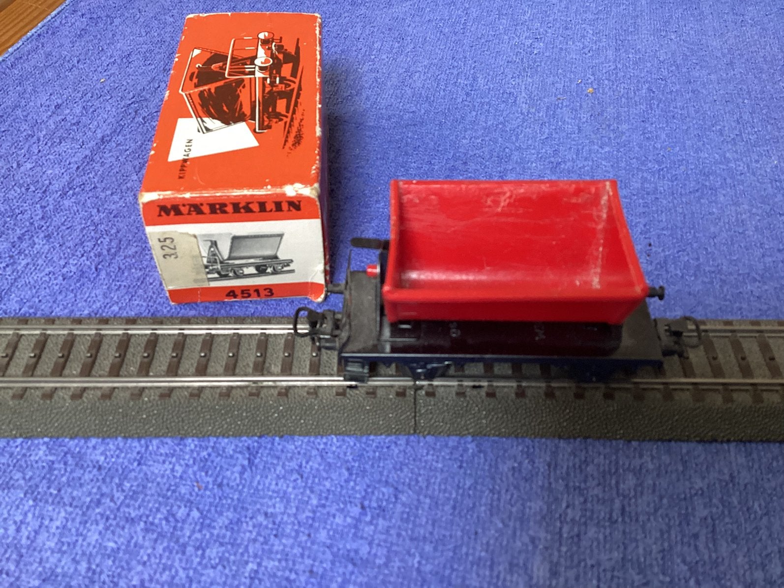 Marklin H0 4513 kiepwagen, Hobby en Vrije tijd, Modeltreinen | H0, Wisselstroom, Gebruikt, Wagon, Ophalen of Verzenden