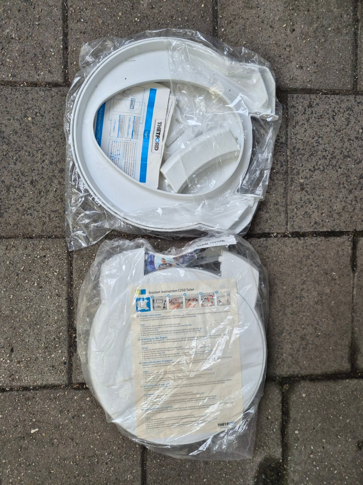 Thetford C250 WC brillen nieuw, Ophalen of Verzenden, Nieuw, Toilet