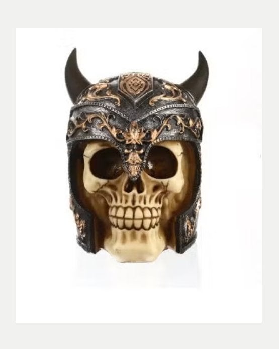 Prachtig schedel beeld Viking (15cm), Ophalen of Verzenden, Nieuw