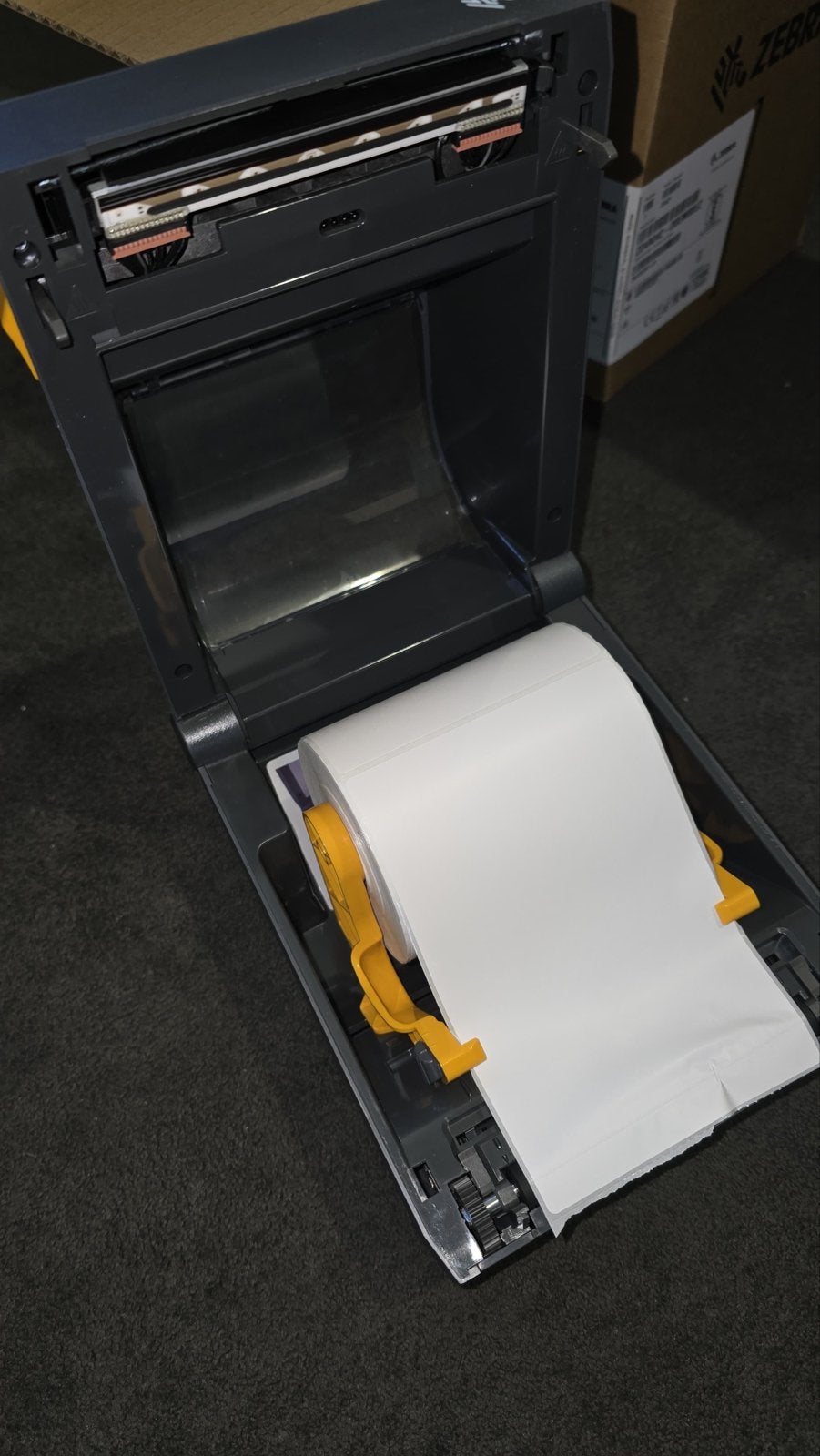 Zebra ZD421 Thermische Labelprinter - Zo goed als nieuw, Computers en Software, Printers, Zo goed als nieuw, Printer, Thermo-printer