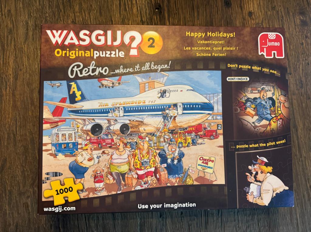 Was gij puzzel - Retro, Hobby en Vrije tijd, Denksport en Puzzels, Ophalen of Verzenden, 500 t/m 1500 stukjes, Zo goed als nieuw
